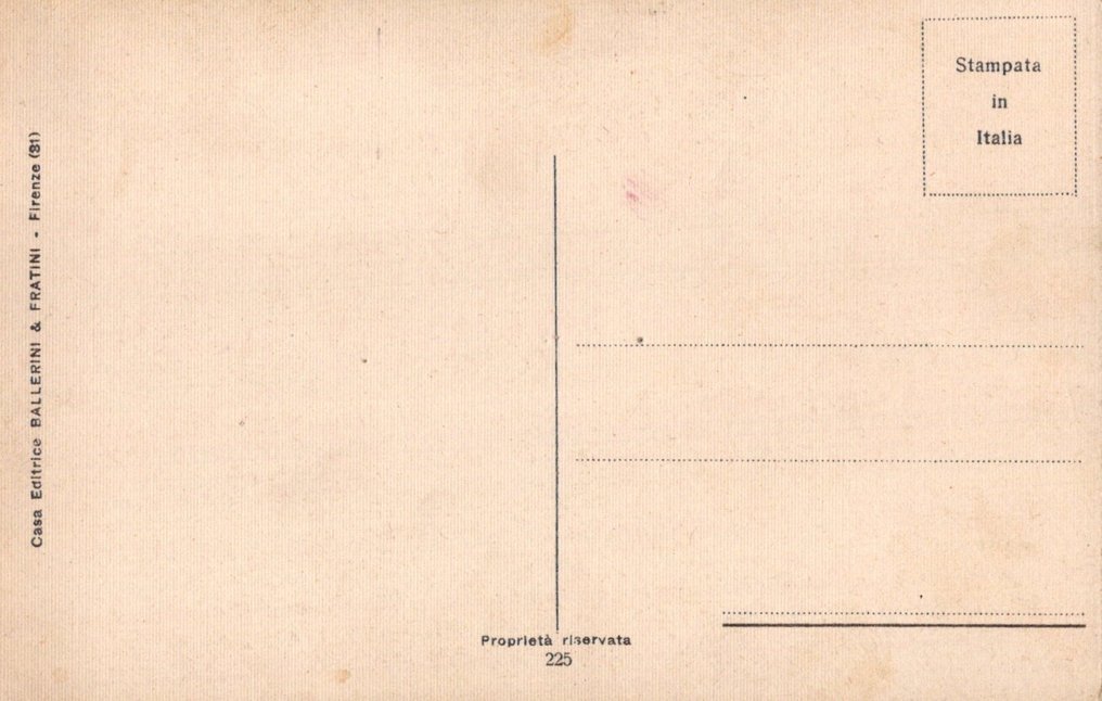 Italia - Fantasy - Cartolina (109) - 1904-1928 #2.1
