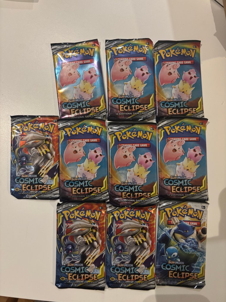 Pokémon - 10 Booster pack - Cosmic Eclipse booster pack - Sun & Moon - Cosmic Eclipse #1.0