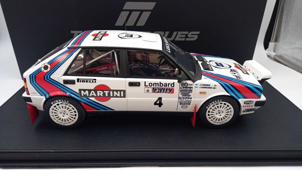 Top Marques 1:12 - Model car - Lancia Delta HF 4WD No.4 Winner Lombard RAC 1987 - (cod.B25) #3.2