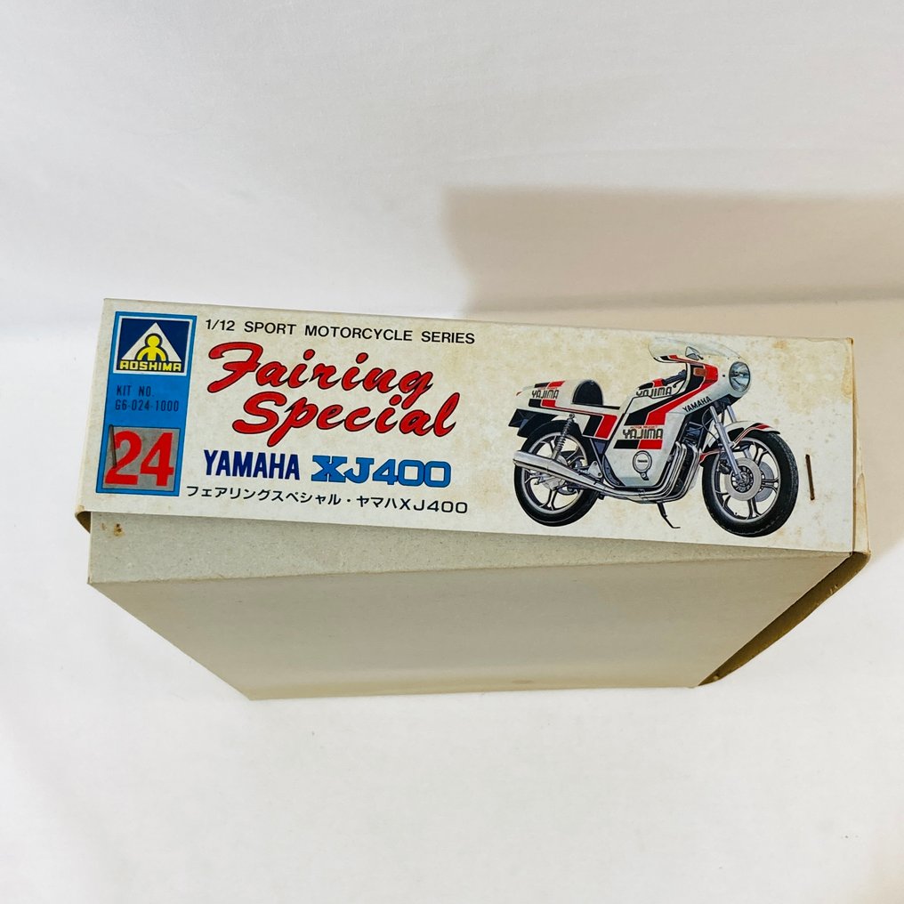 Aoshima 1:12 - Κιτ μοντελισμού - Yamaha XJ400 Fairing Special - G6-024 Vintage 1970s #4.3