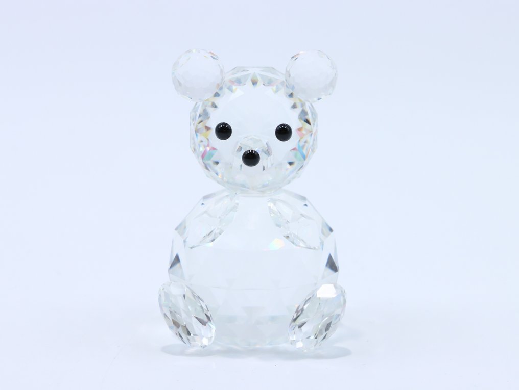 Figur - Swarovski - Zittende Beer (Boxed + certificate) - Kristall #1.0