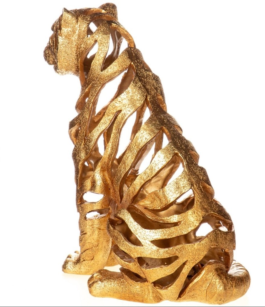 Statuetta - Tiger Figur Polyresin 27CM No Reserve Price - polyresin #2.1