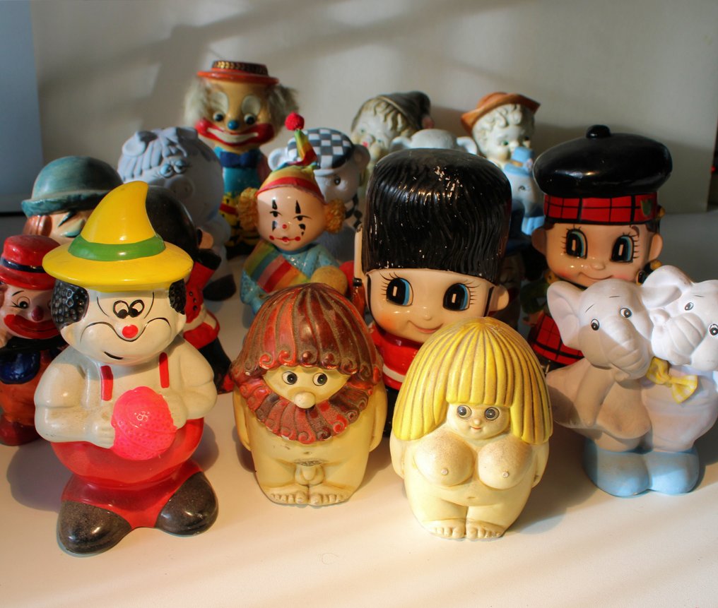 Pengekasse (18) - Keramik - Vintage spaarpotjes #1.0