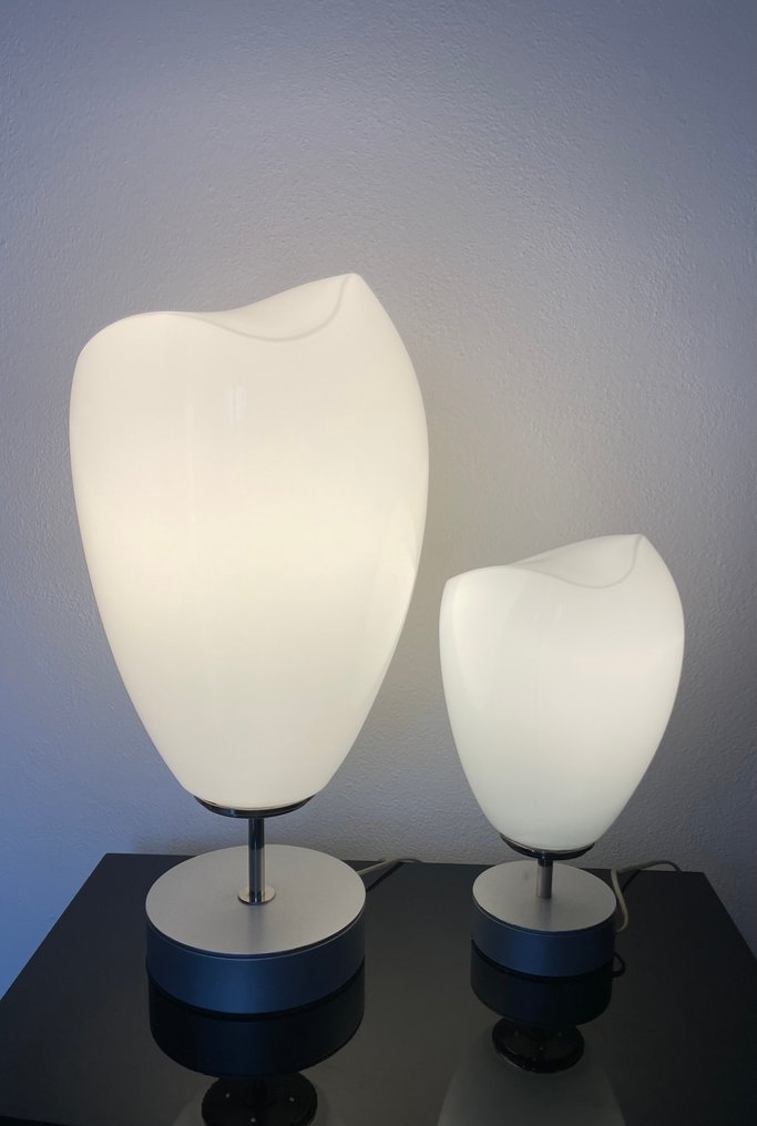 Penta - Επιτραπέζιο φωτιστικό (2) - Γυαλί οπαλίνης - His & Hers Set #1.0