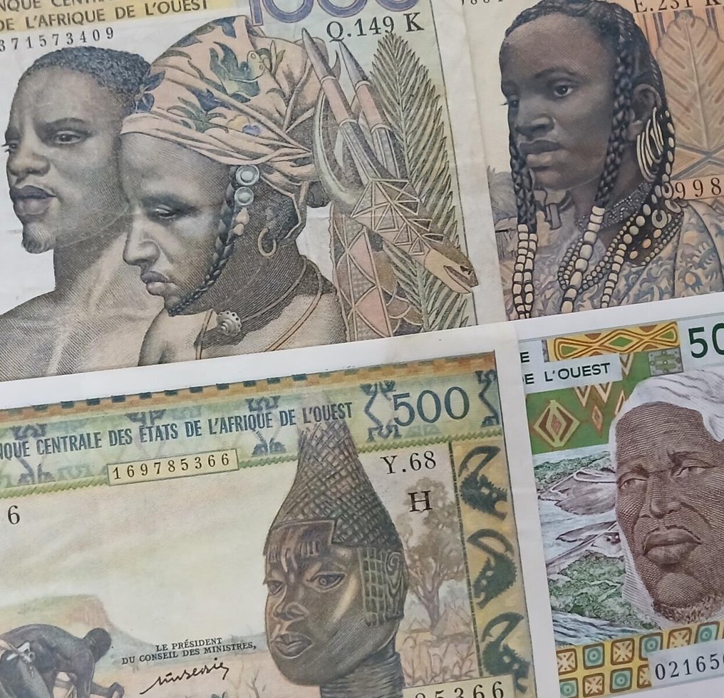 Statele Africane de Vest. - 11 banknotes - various dates (Fără preț de rezervă) #1.0