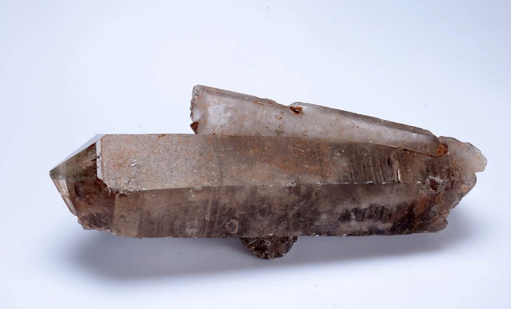 Καπνιστός χαλαζίας Τραχύς - Ύψος: 25 cm - Πλάτος: 9 cm- 1.69 kg - (42) #2.1