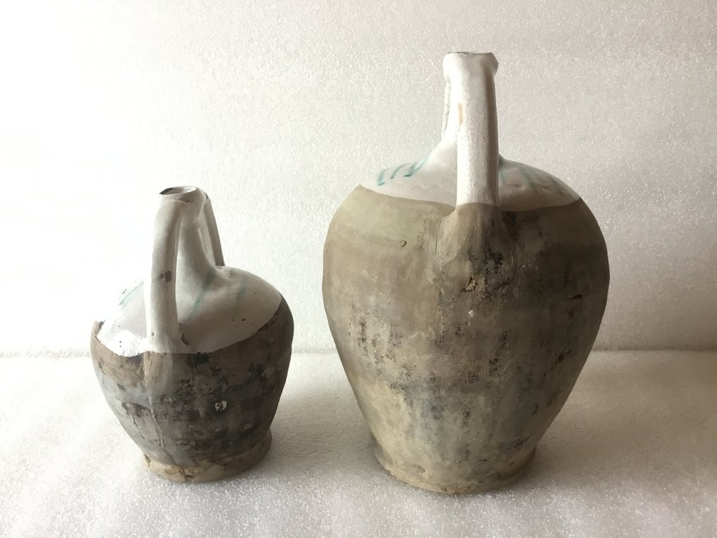 Jarra (2)  - Barro - Par de baldes #3.2