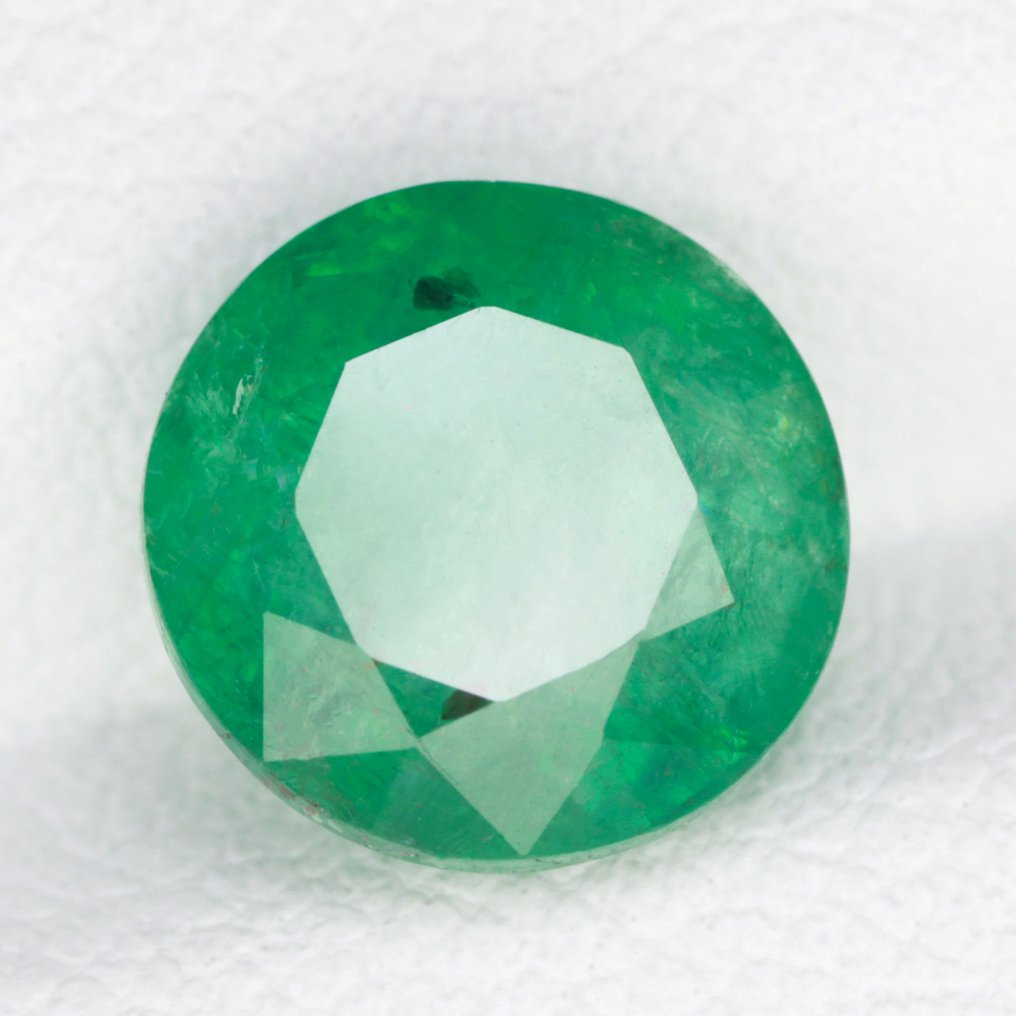 沒有保留價 綠色 祖母綠  - 2.18 ct - 國際有色寶石協會 (ICA GemLab) - 精细剪辑 {8mm} #3.2