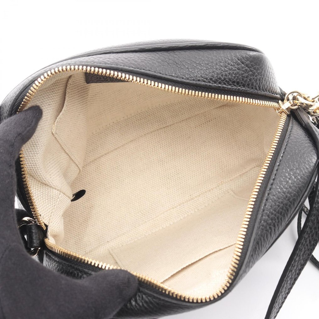 Gucci - Soho Disco Bag Interlocking G - 挂肩式皮包 #2.1