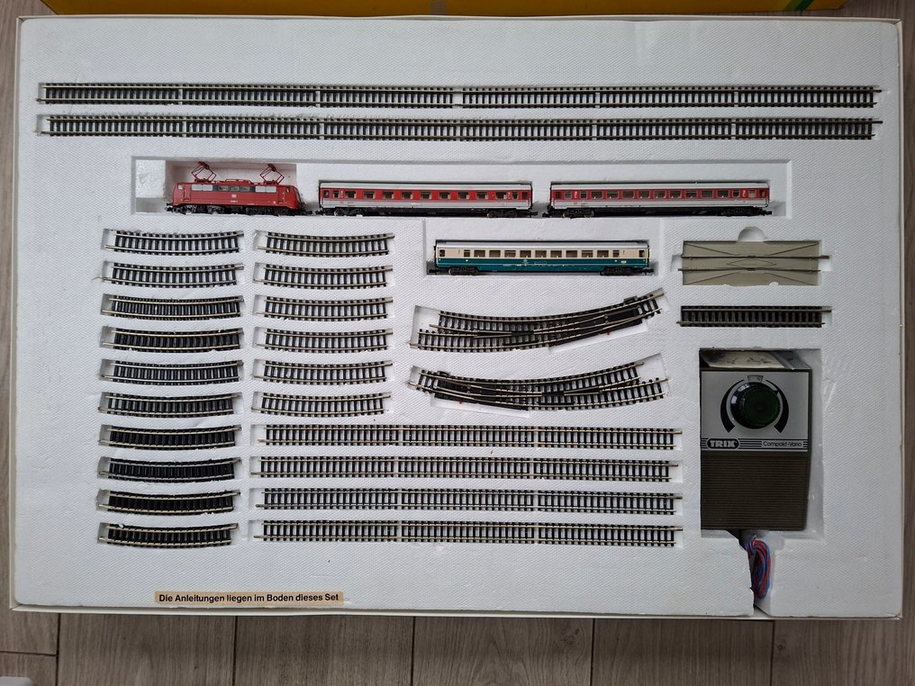 Minitrix N - 11092 - 入門套裝 (1) - 大型铁路换乘，配备IC列车组 - DB #4.3