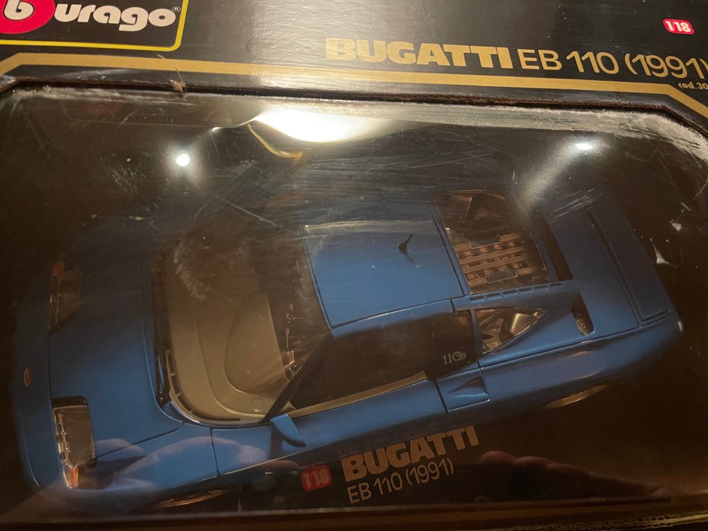 Bburago 1:18 - Modelbil - Bugatti EB 110 (1991) #3.2