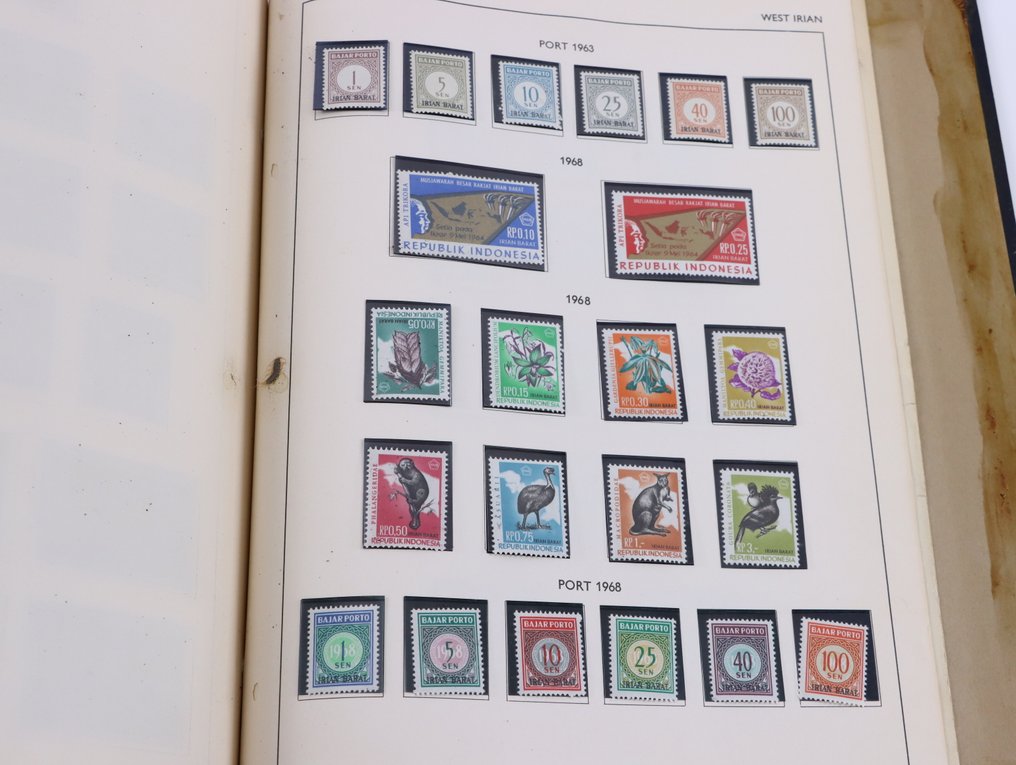 Ινδονησία  - Συλλογή από μπλοκ και φύλλα. #4.3