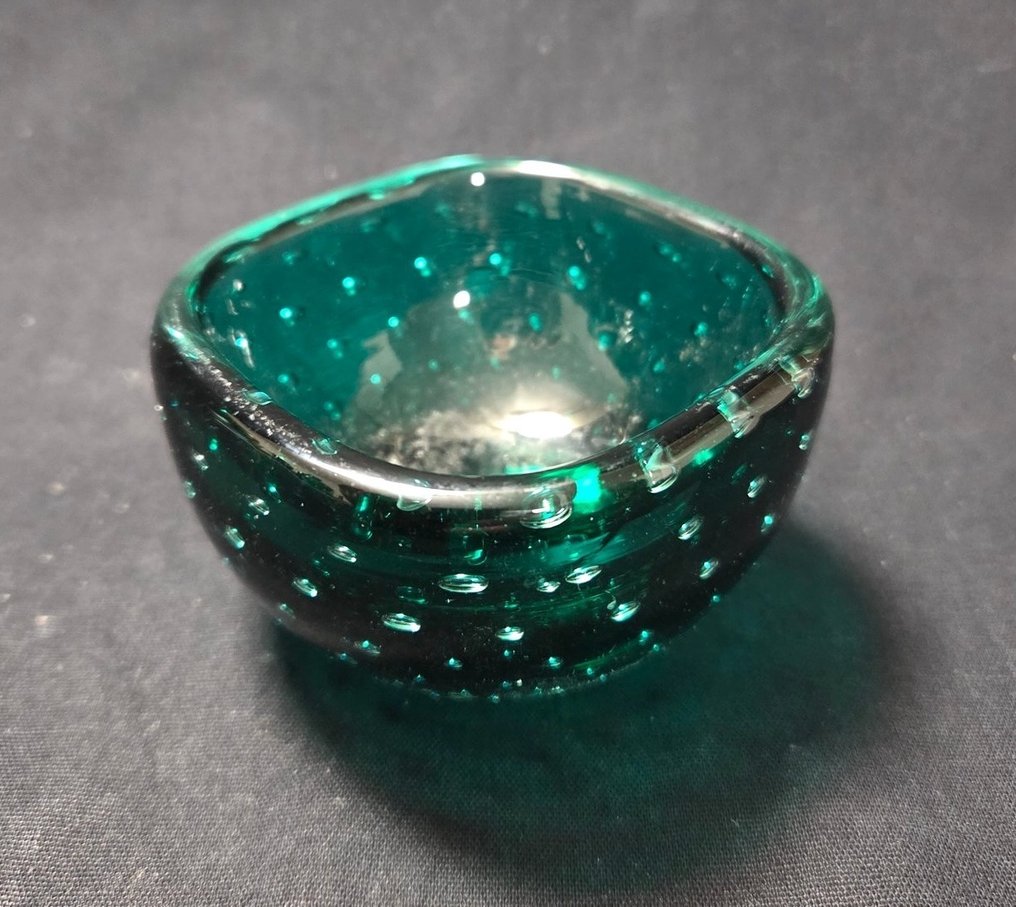 Murano Venini - Carlo Scarpa - Σταχτοδοχείο - Γυαλί - Venini Murano γυάλινη πιατέλα #1.0