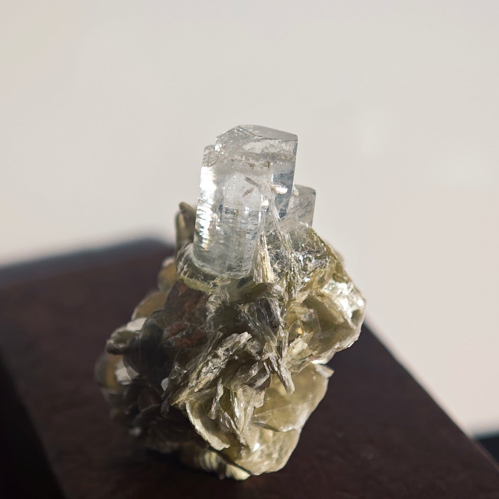 24.5 克拉海蓝宝样品 优质的白云母！- 4.9 g #4.3