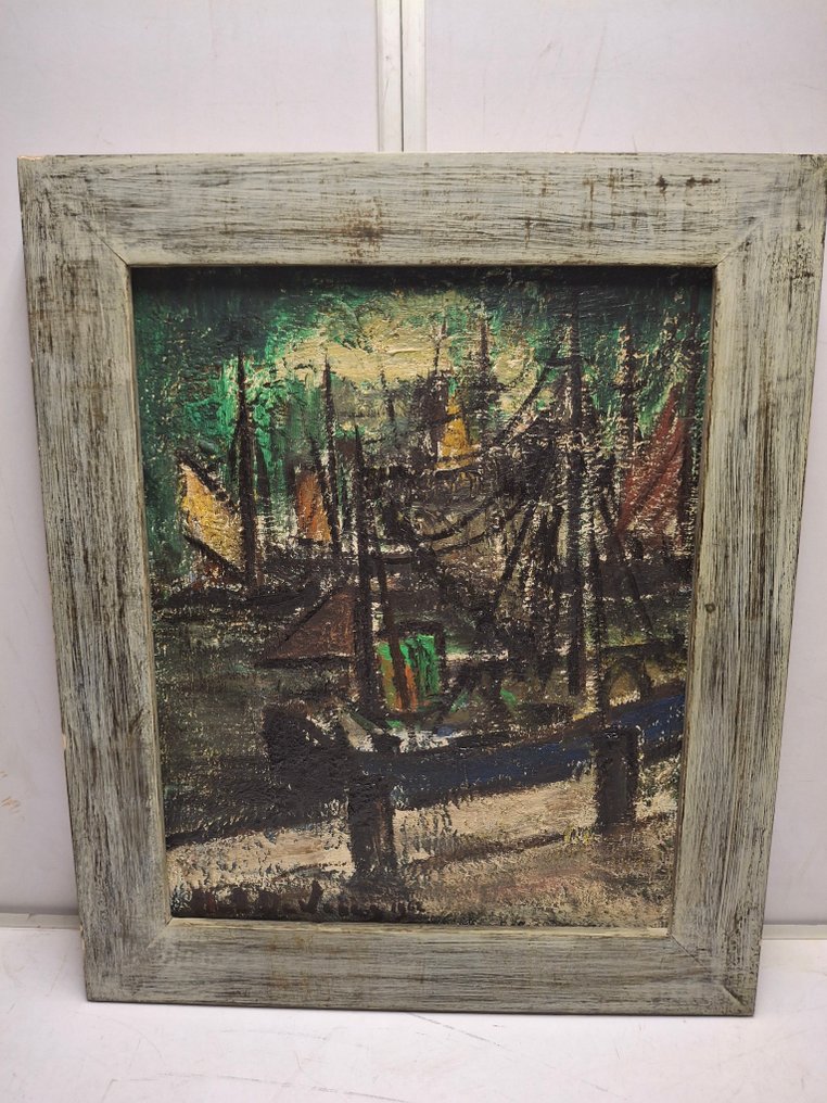 Hubert de Vries (1899-1979) - Haven van antwerpen #1.0