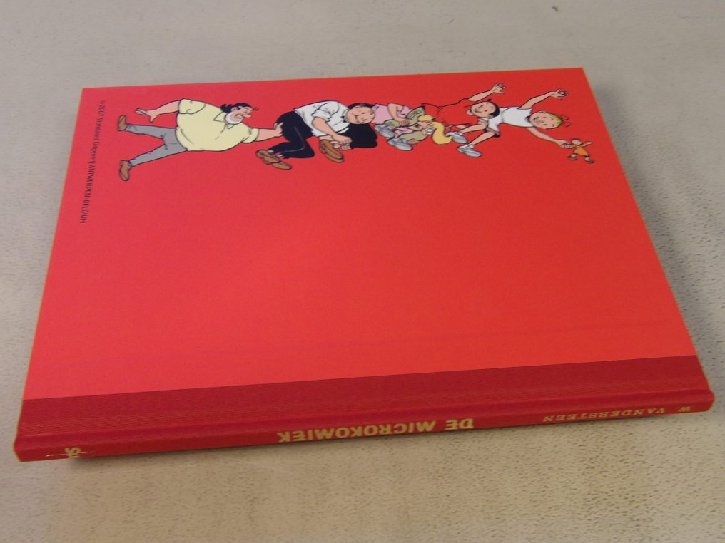 Suske en Wiske - De Microkomiek - luxe uitgave - 2x gesigneerd album - 1 x 豪华版 - 第一版 - 2007 #2.1