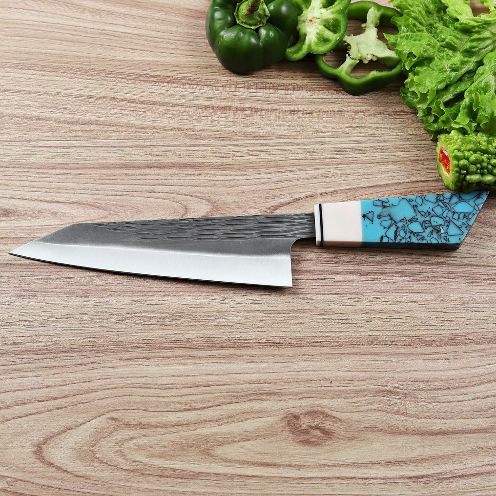 Sam Knives Handcrafted Chef’s Knife - 餐刀 - 钢, 树脂 - A128 #2.1