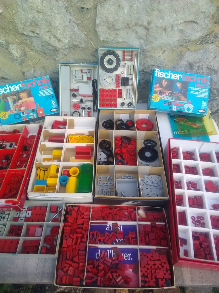 Fischertechnik - Spielzeug Quatres boîte de construction - 1980-1990 #1.0