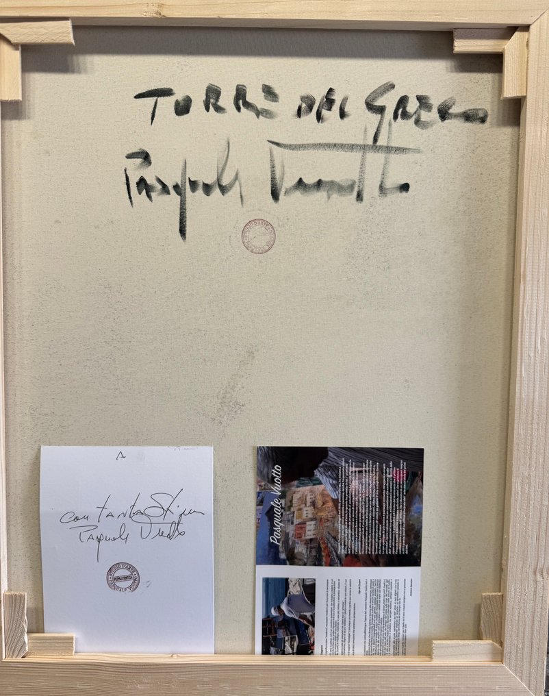 Pasquale Vuotto (1958) - Marina di torre del greco in controluce #1.0