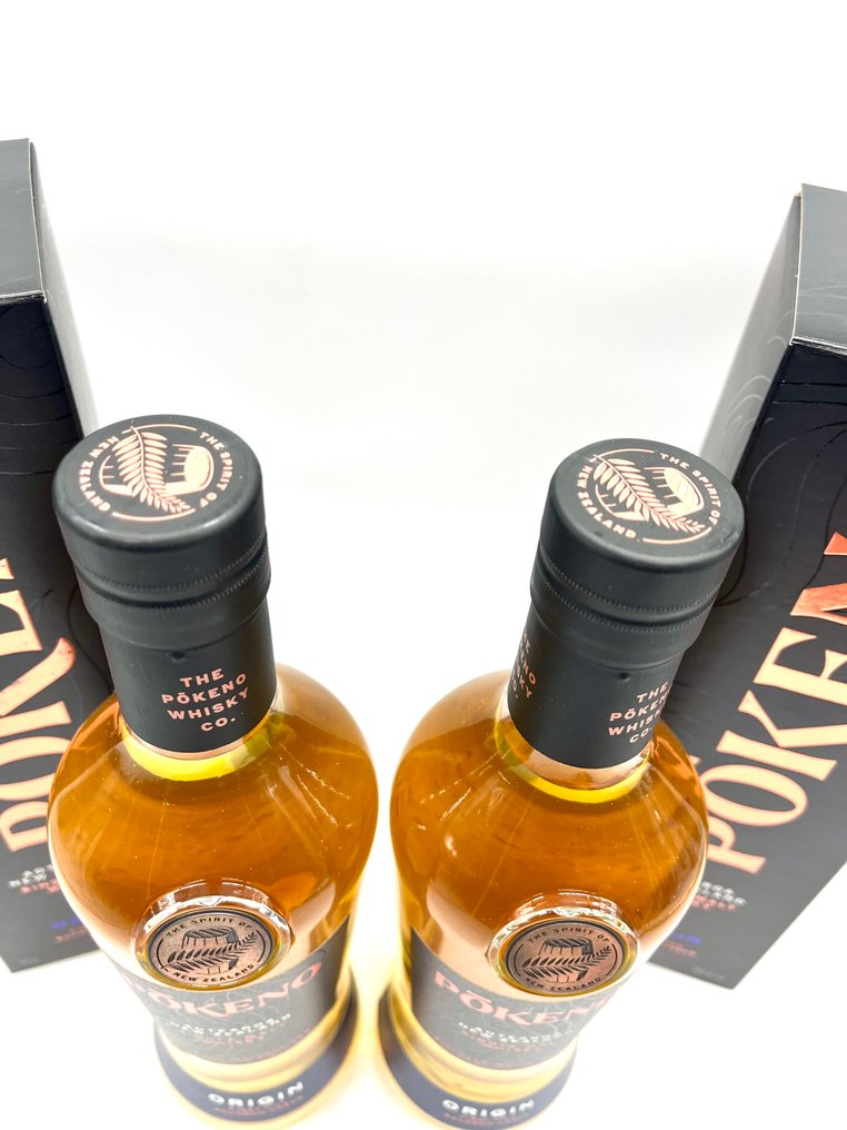 Pōkeno - Origin - First Fill Bourbon Casks  - 700ml - 2 bottiglie #4.3