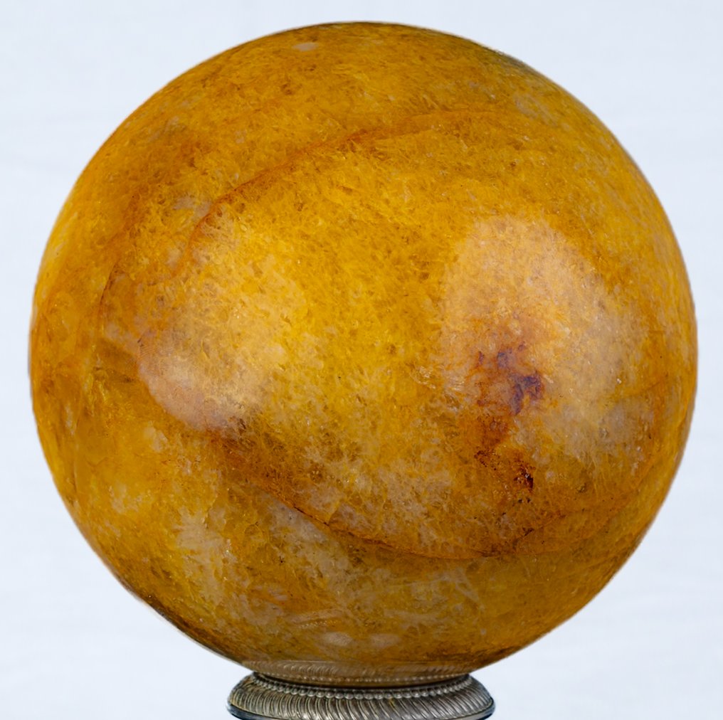 精良的金色治愈者球体 水晶 - 高度: 14.7 cm - 闊度: 14.7 cm- 4746 g #4.3