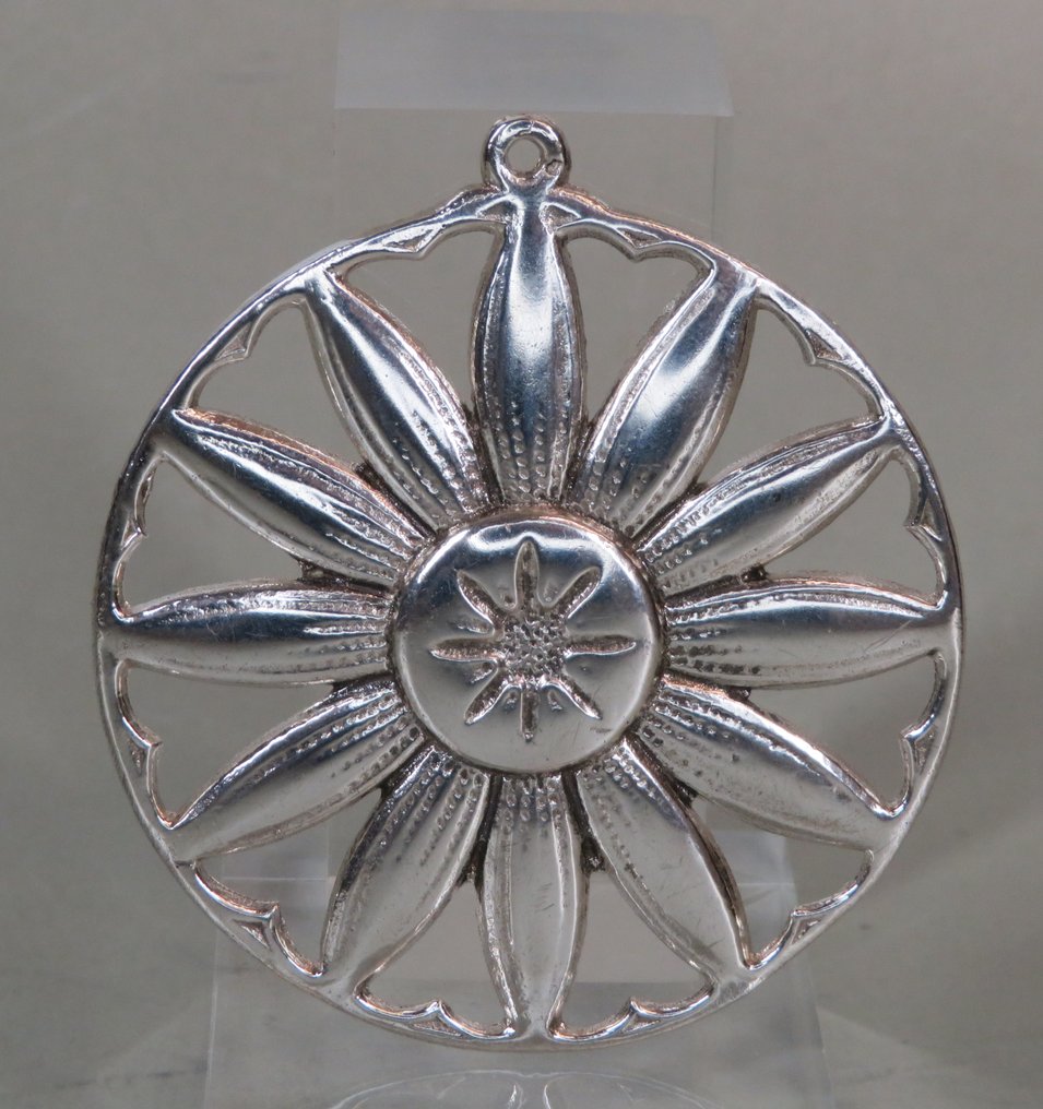 Ezüst, M. Schenk, Alkmaar/Heiloo - Függő - Virág / Nap #1.0