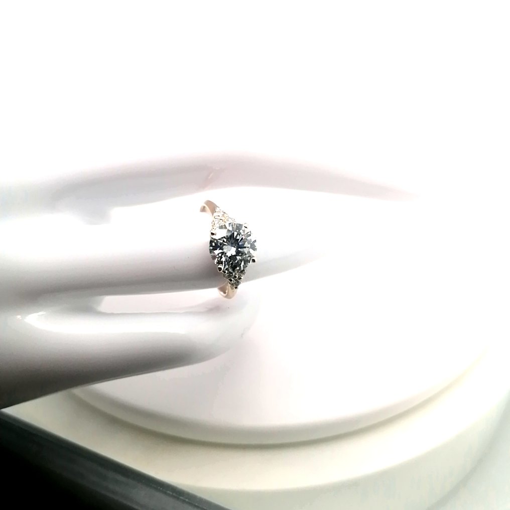 没有保留价 - 戒指 - 14K包金 黄金 -  2.29ct. tw. 钻石 (实验室培育) - 钻石 #3.2