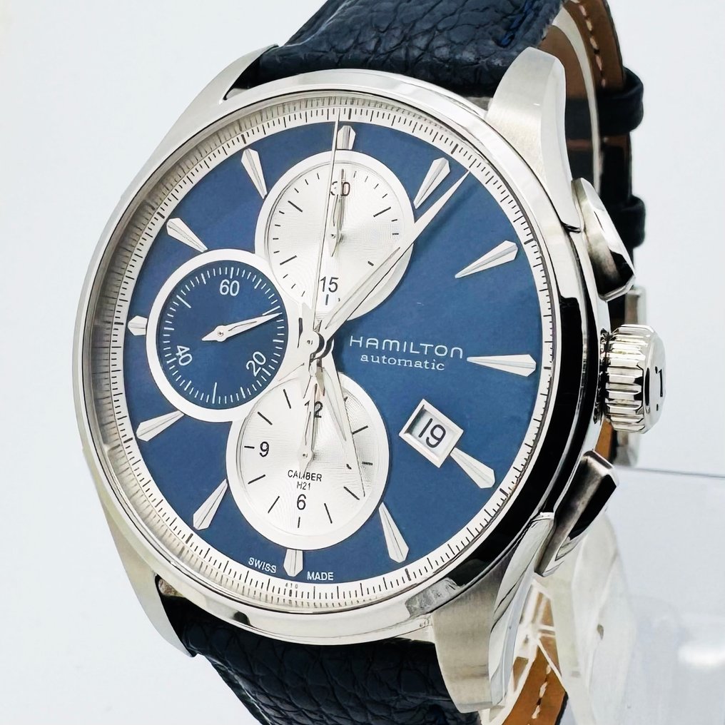 Hamilton - Jazzmaster Automatic Chronograph - Nincs minimálár - H325960 - Férfi - 2010-2020  #1.0