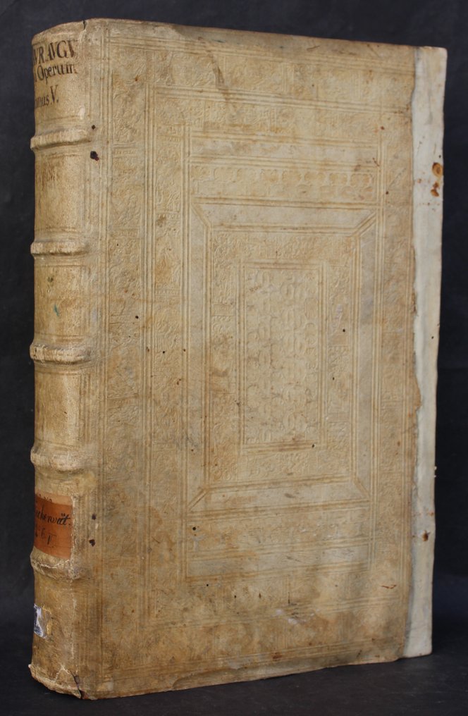 Avrelii Avgvstini Hipponensis - Qvintvs Tomvs Opervm Divi Avrelii Avgvstini Hipponensis Episcopi Continens De Civitate Dei Libros - 1556 #1.0