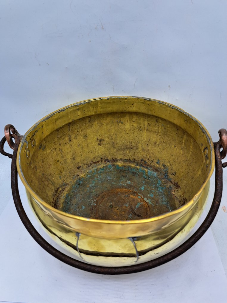 Vödör -  Houtbak - Réz, Sárgaréz - Hengselem #3.2