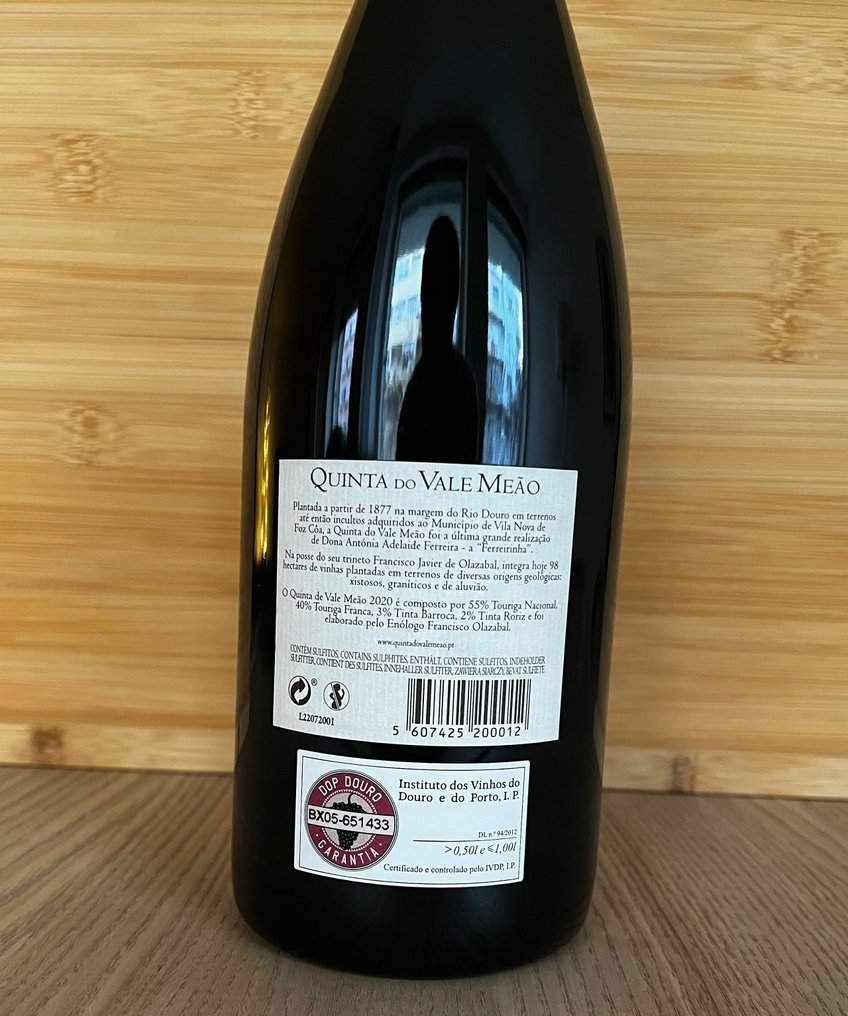 2020 F. Olazabal & Filhos, Quinta do Vale Meão - Douro DOC - 1 Bottle (0.75L) #3.2