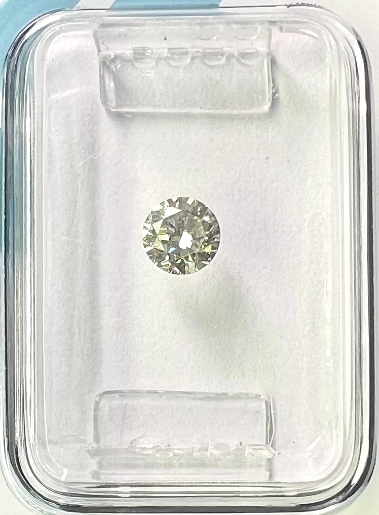 没有保留价 - 1 pcs 钻石  (天然)  - 0.30 ct - 圆形 - K - SI2 微内含二级 - 国际宝石研究院（IGI） #1.0