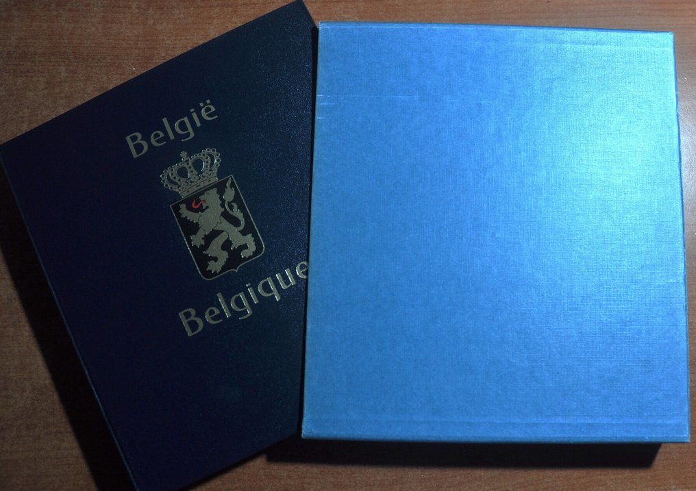 Belgium  - Collection 1849/1975 in 2 DAVO crystal albums with cassettes (176 photos) #2.1