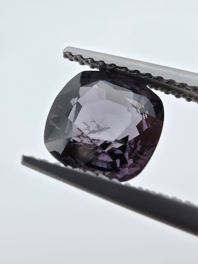 χωρίς τιμή ασφαλείας Μωβ, Ροζ, Γκρι Σπινέλιος  - 2.78 ct - Antwerp Laboratory for Gemstone Testing (ALGT) #1.0