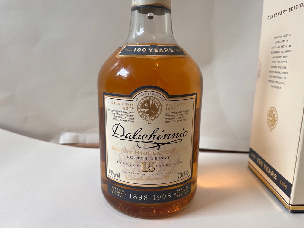 Dalwhinnie 15 years old Centenary Edition  - b. 1998  - 700ml #4.3