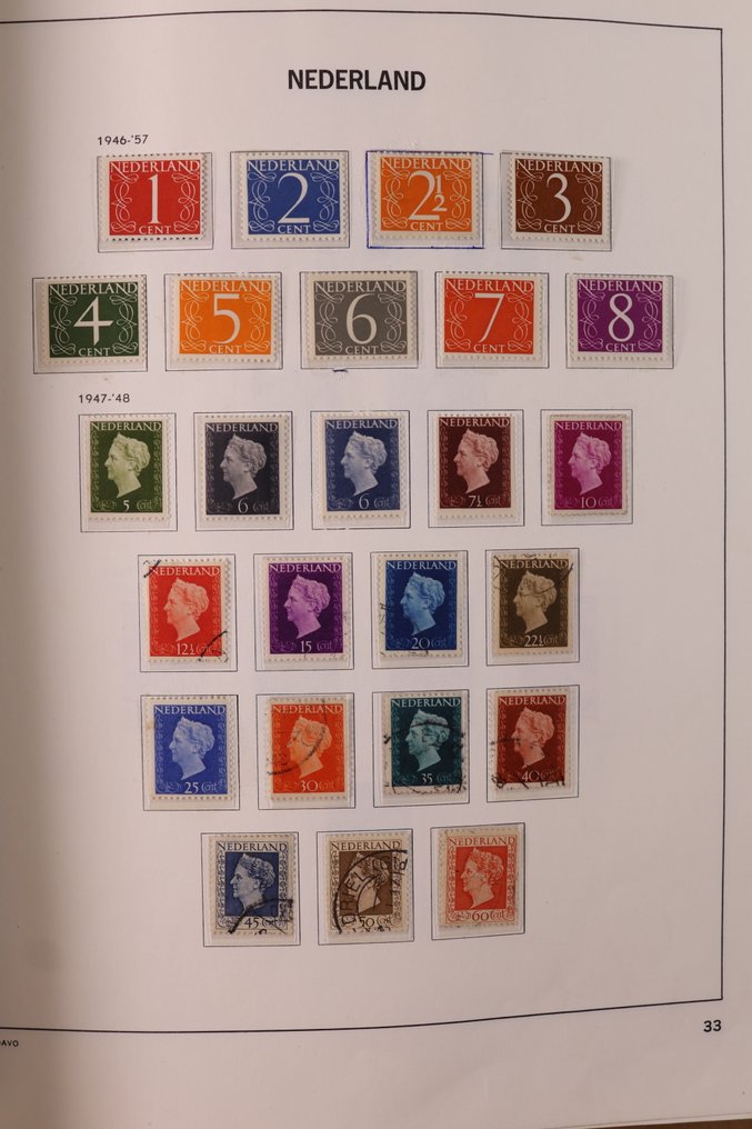荷兰 1945/2007 - 一批包括4本Davo标准和2本Davo豪华预印册的合集 #2.1