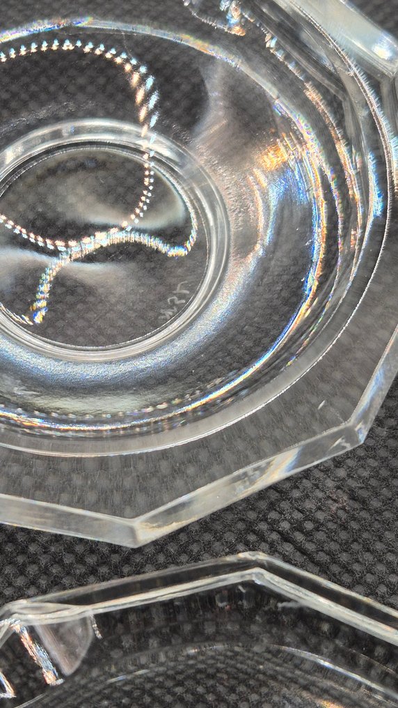 Val Saint Lambert - Ashtray  (4) - Crystal - Val Saint Lambert ashtray #3.2