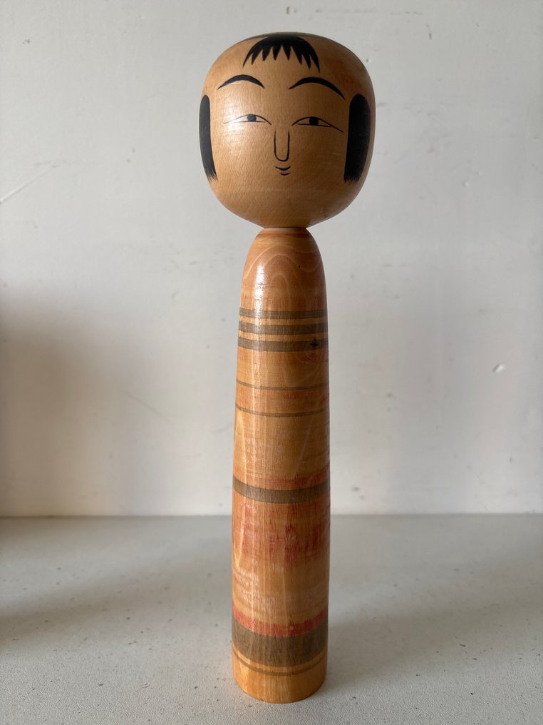 Άγαλμα, 4 Japanse vintage beelden - 24 cm - Ξύλο #3.2