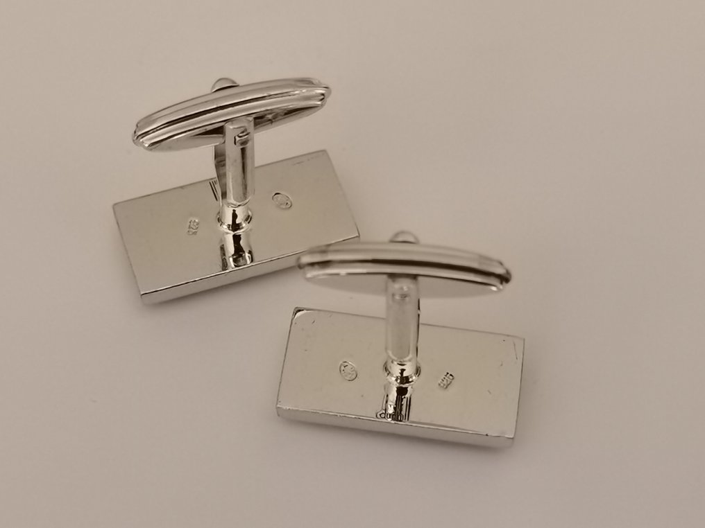 Alfred Dunhill - Prata - Botões de punho #3.2