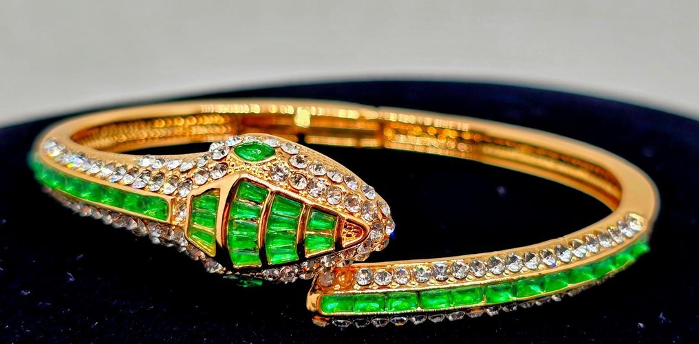 Other brand - 鍍金 - 手鈪 - 蛇的声明令人震惊 #2.1