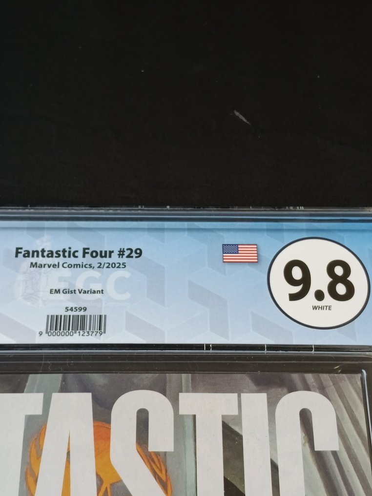 Fantastic Four (Vol. 7) #29 - Erik M. Gist Variant - EGC 9.8 - 1 Graded comic - 第一版 - 2025 #1.0