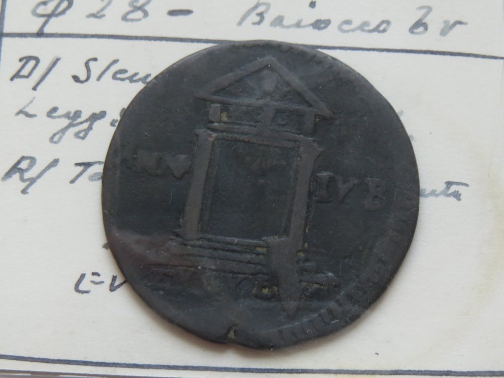 意大利 - 教皇国 Lotto di 8 monete (XVII-XIX secolo)  (没有保留价) #2.1