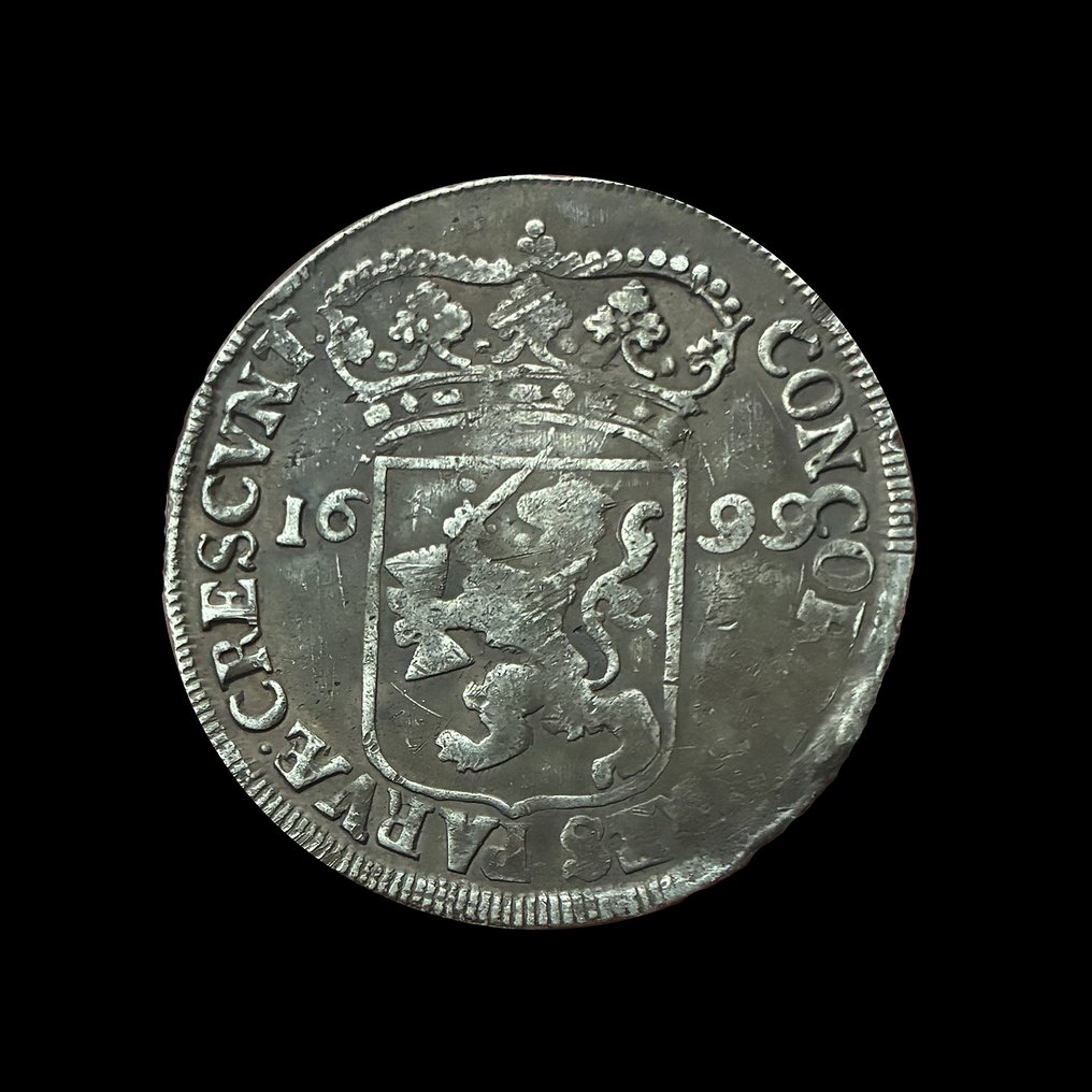 Netherlands, Gelderland Rijksdaalder 1699 / Rare (R)  (No reserve price) #1.0