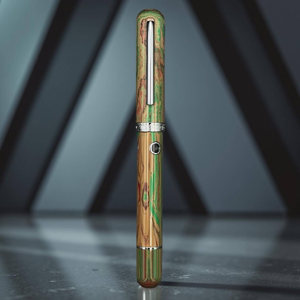 Nahvalur - Nautilus primavera - No reserve price - Fountain pen #1.0