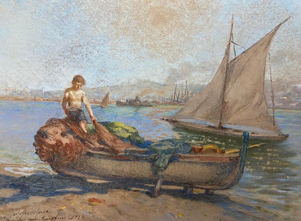 Giuseppe Aprea (1876-1946) - Marina #1.0