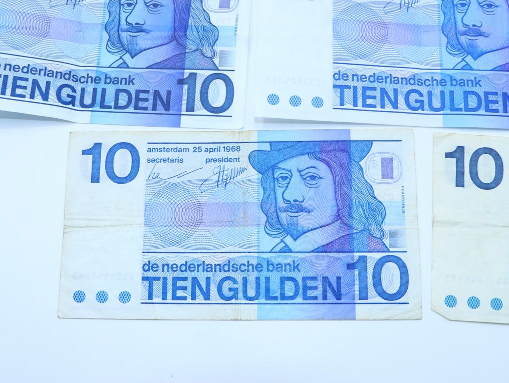 Netherlands. - 20 x 10 Gulden - 1968 - Frans Hals - Pick 91  (No reserve price) #2.1