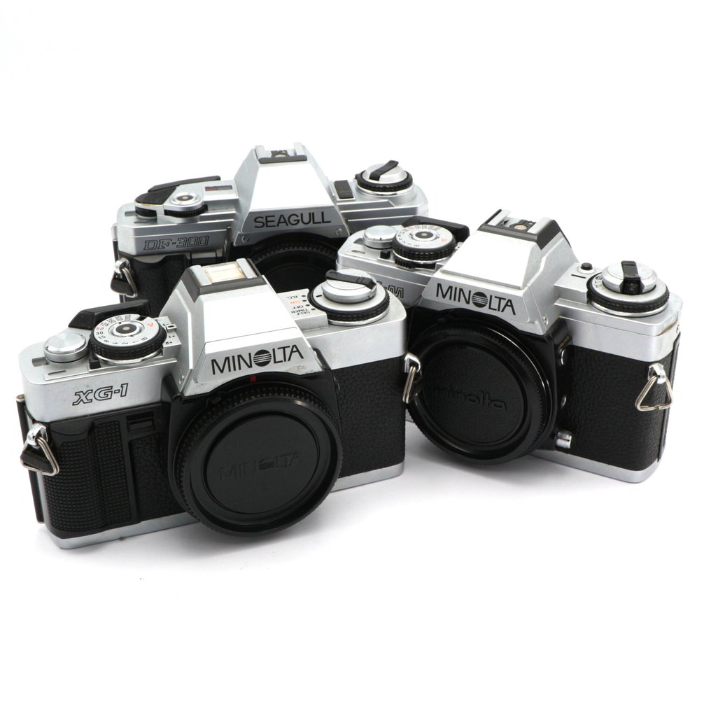 Minolta, Seagull SLR Camera lot (**read**) Single lens reflex camera (SLR) #1.0