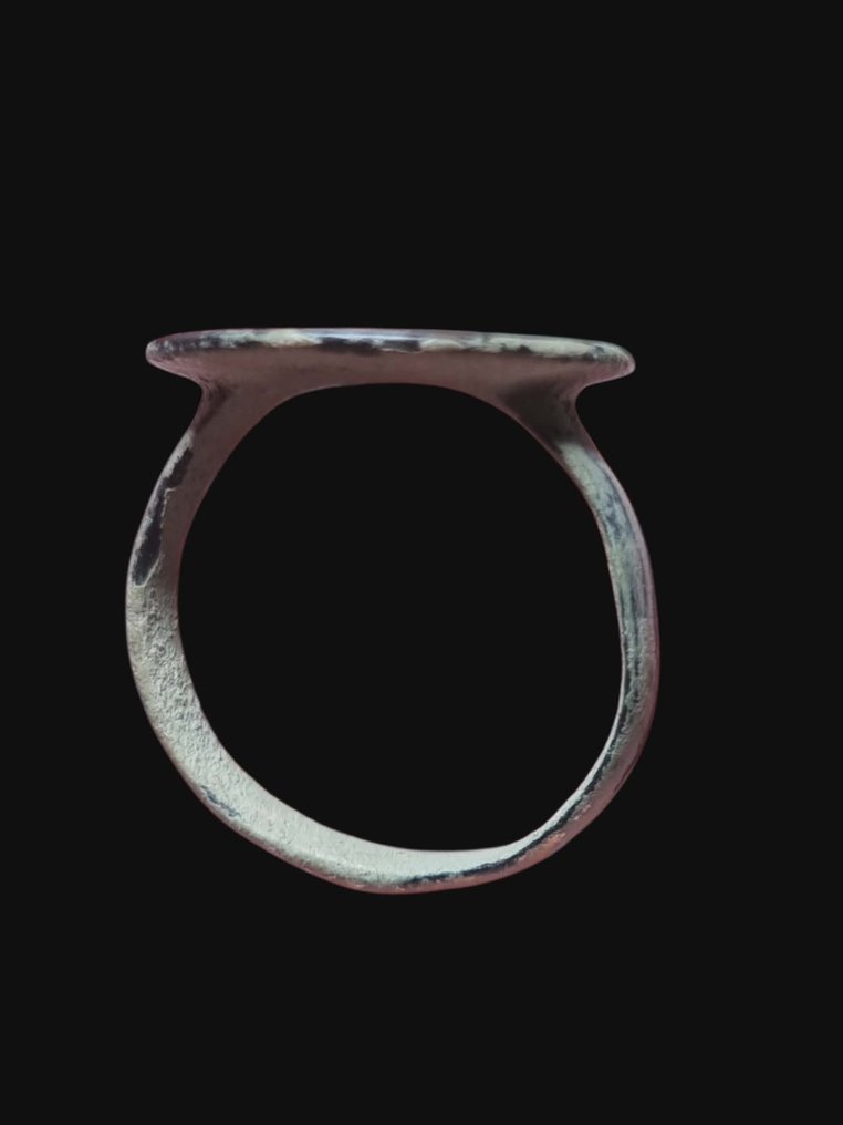 Viking kor Ritka bronz Sigurd pecsét Gyűrű (Nincs minimálár) #3.2