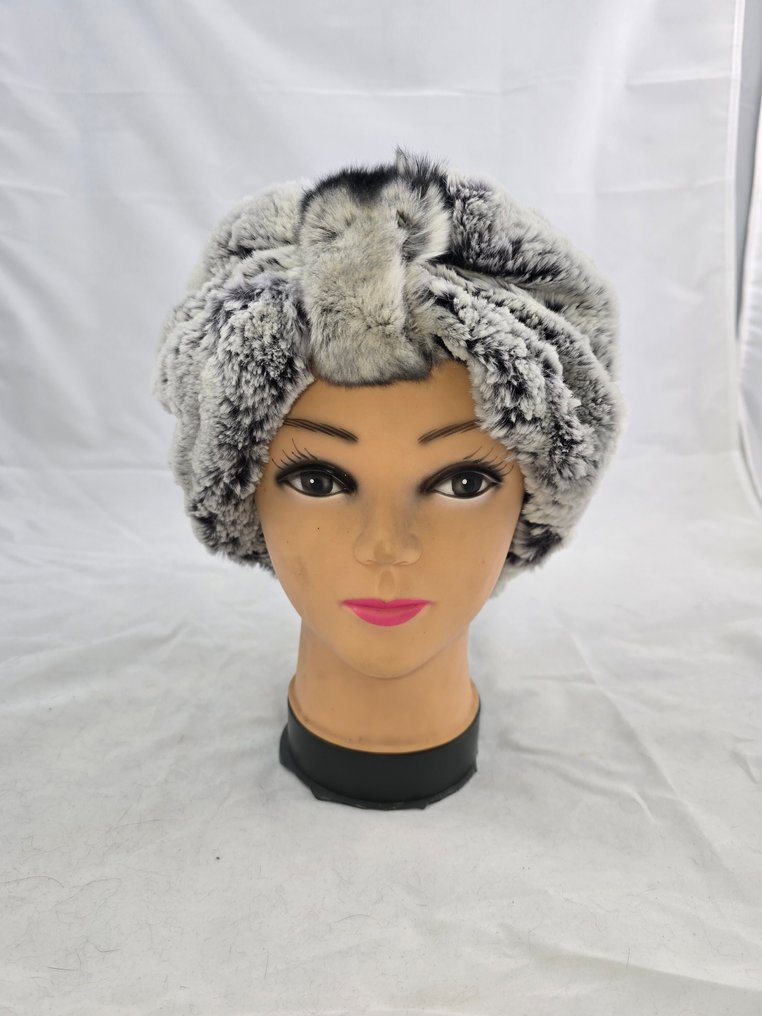 Saga Furs - Hat - Pels, Chinchilla Rex #1.0