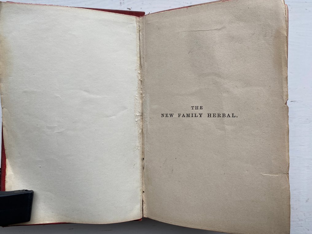 Matthew Robinson - The New Family Herbal: The Medical Virtues Of British And Foreign Plants - 1860 #2.1